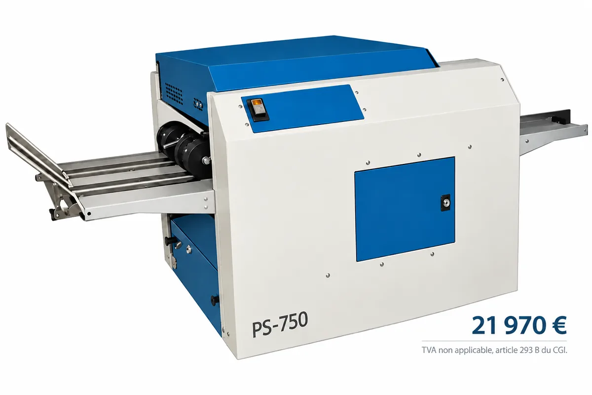 Machine de mise sous pli sans enveloppe PS750 - prix 21 970 euros